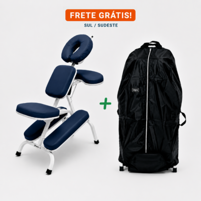 Cadeira Quick Branco + Bolsa para Transporte