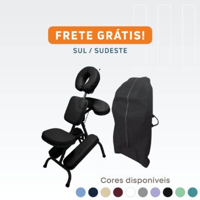 Cadeira Quick Preto + Bolsa para Transporte