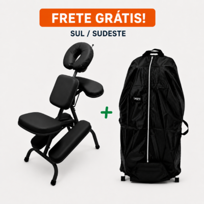 Cadeira Quick Preto + Bolsa para Transporte