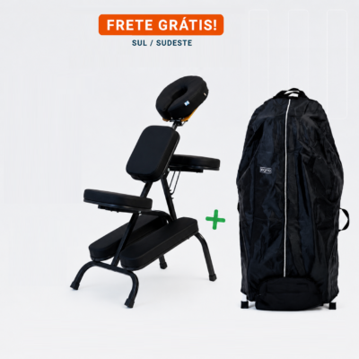 Cadeira Quick Preto + Bolsa para Transporte