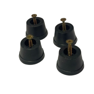 Jogo de Pezinhos de Plásticos para Macas Portáteis Legno