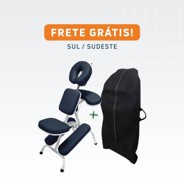 Cadeira Quick Branco + Bolsa para Transporte - Imagem 3