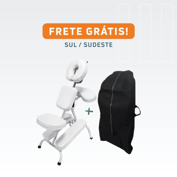 Cadeira Quick Branco + Bolsa para Transporte - Imagem 7