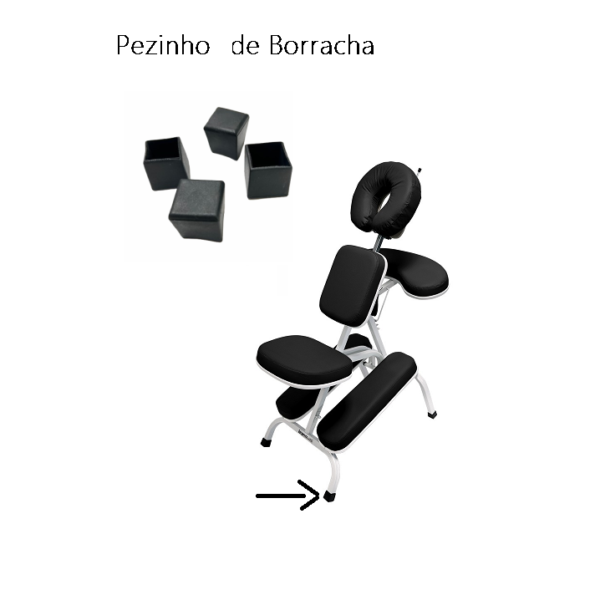 Pezinho de Borracha para Cadeiras Quick Legno / Unidade