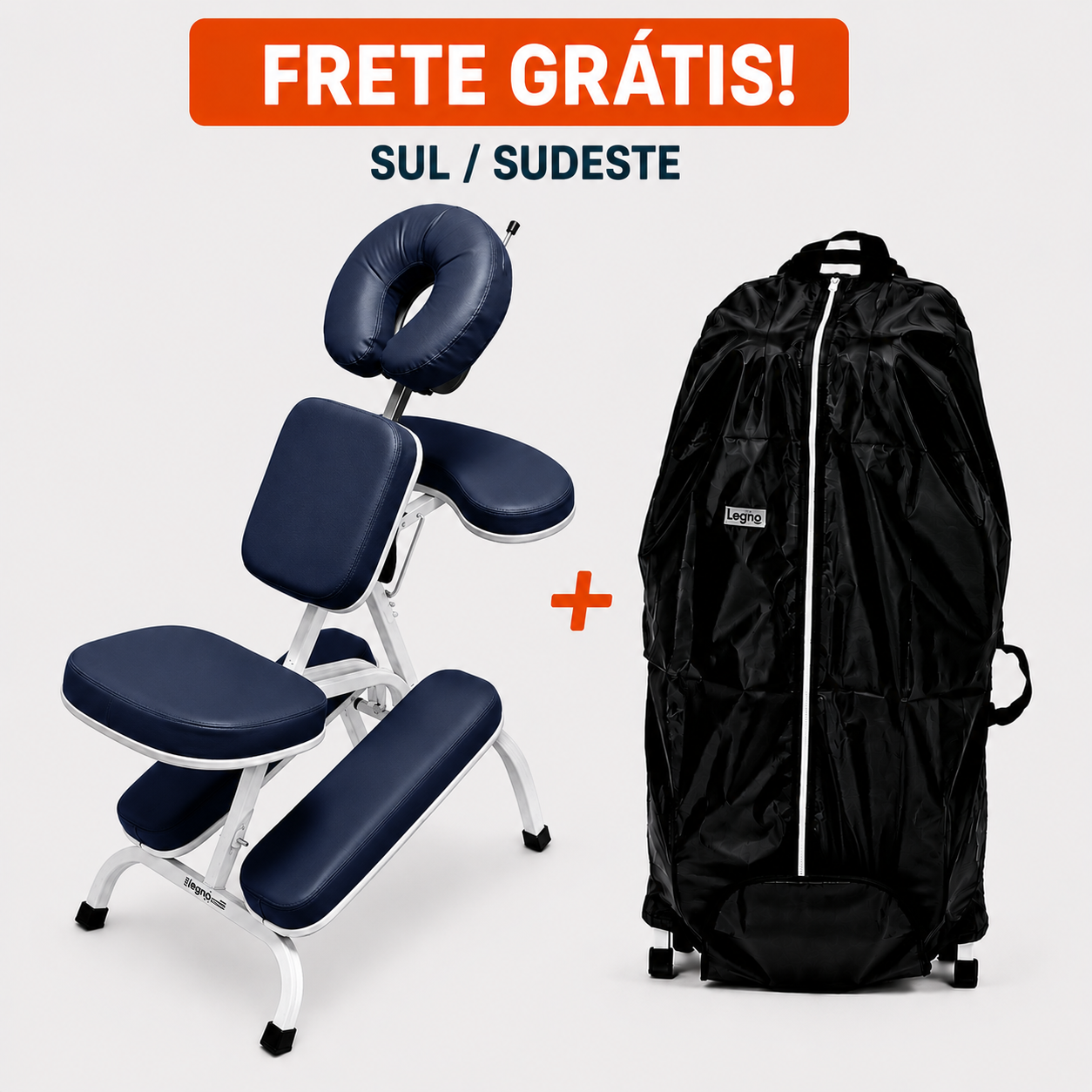 Cadeira Quick Branco + Bolsa para Transporte