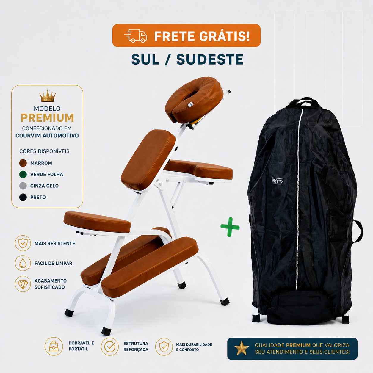 Kit Cadeira Quick [Branca] Premium